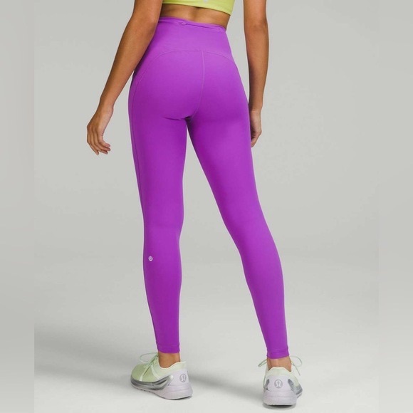 Lululemon Swift Speed High-Rise Tight 28"Moonlit Magenta size 0 - like new! - Picture 2 of 6